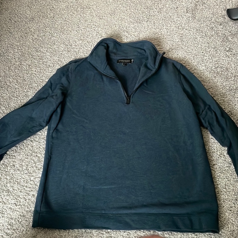 Banana Republic quarter zip